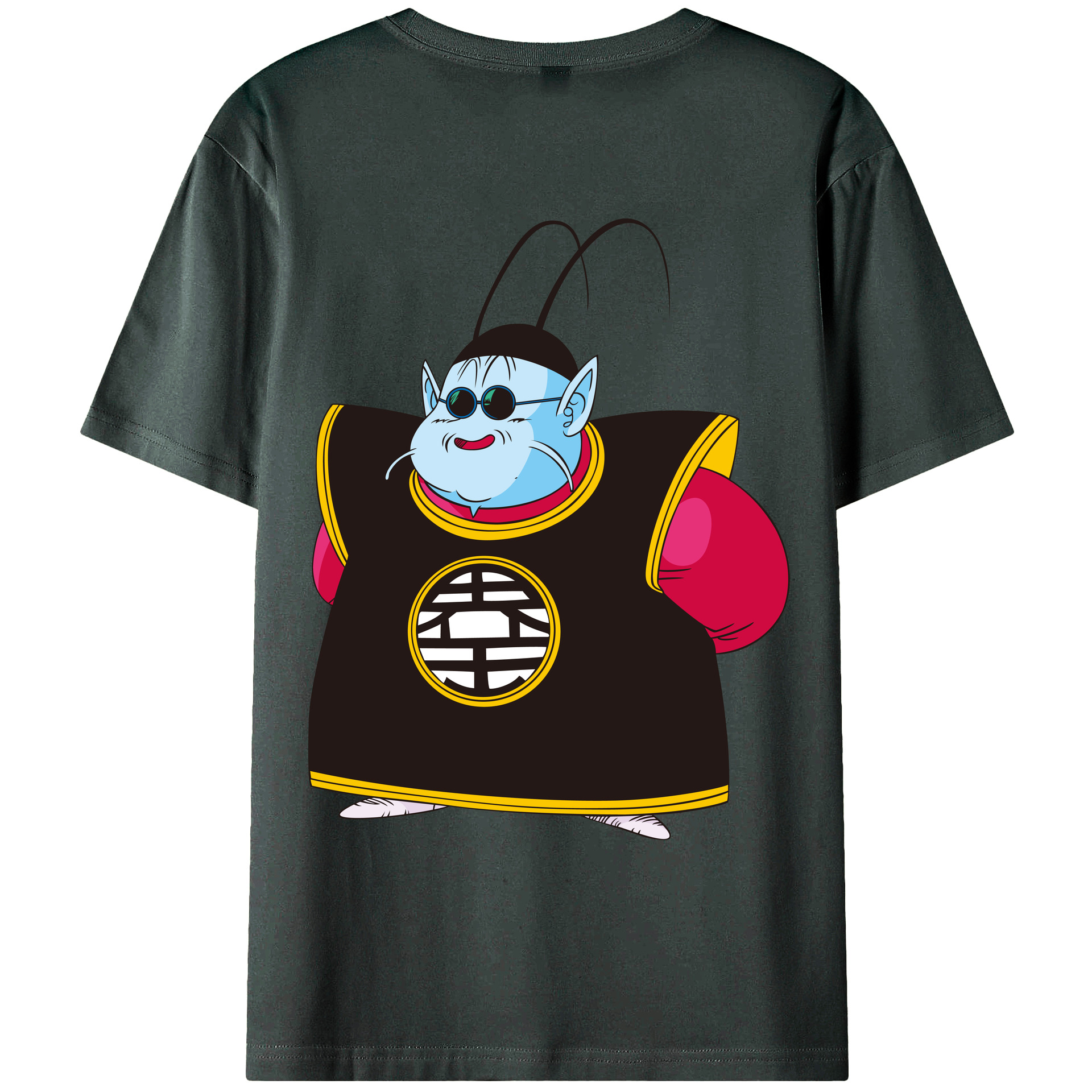 （画像用） ドラゴンボール DRAGON BALL 綿100％ メンズ半袖Tシャツ（バックプリント） 通気性
